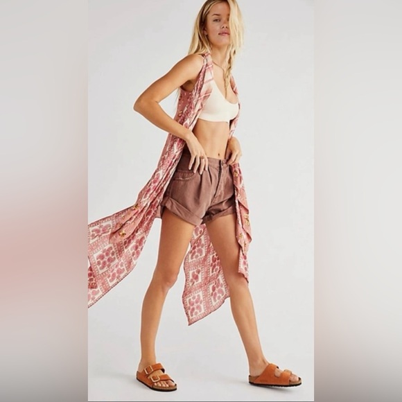 Free People American Pie Patchwork Duster - Picture 3 of 9